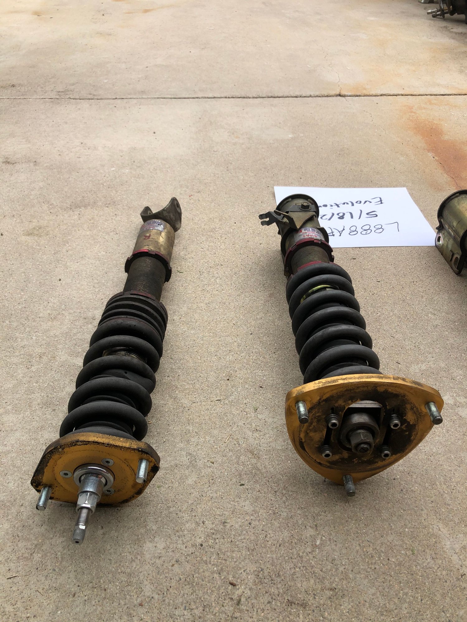 Steering/Suspension - JIC FLT-TAR Evo 8/9 - Used - 2003 to 2006 Mitsubishi Lancer Evolution - Riverside, CA 92508, United States