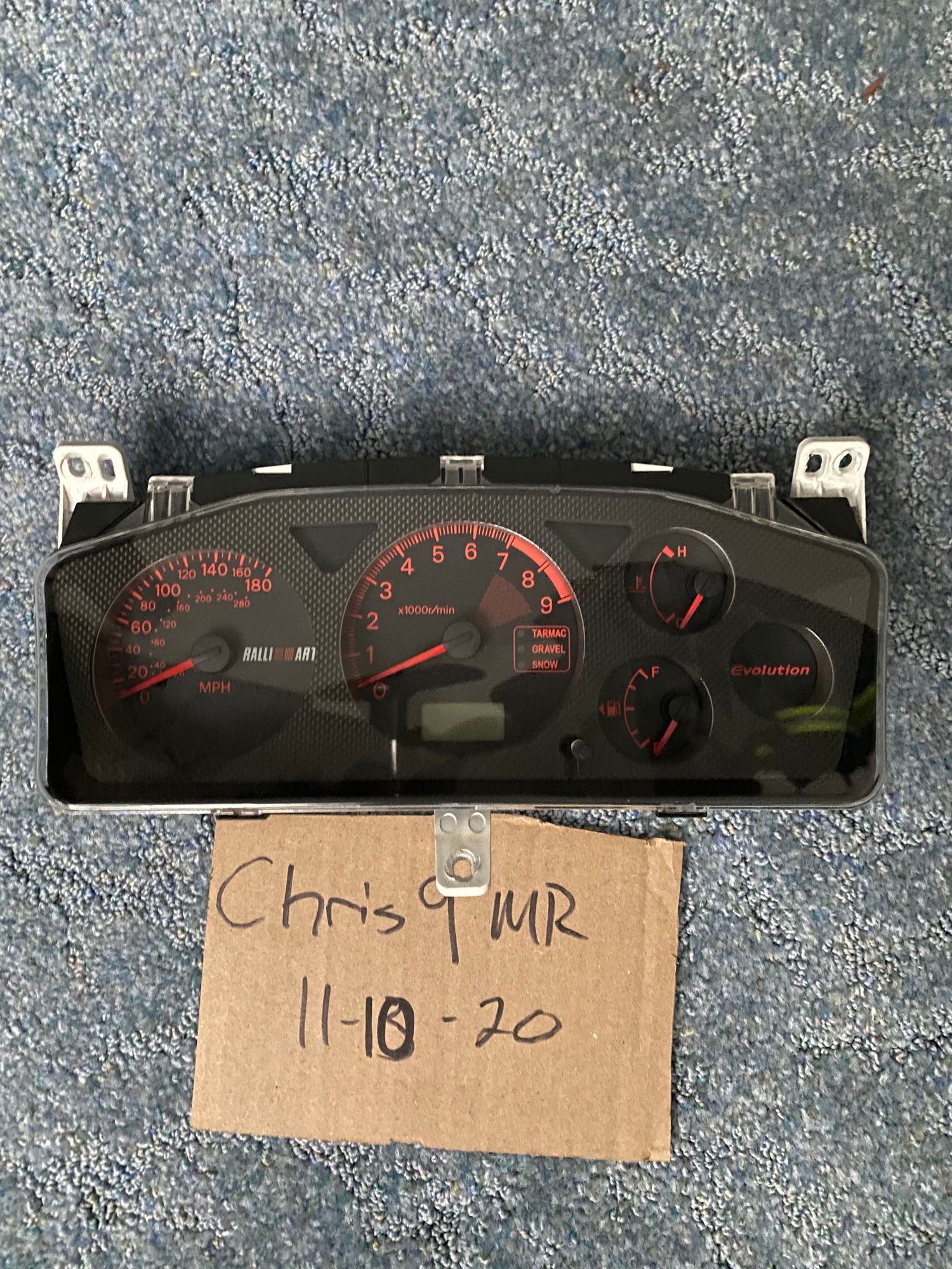 Miscellaneous - RALLIART Gauge Cluster - New - 2003 to 2007 Mitsubishi Lancer Evolution - Rehoboth, MA 02769, United States