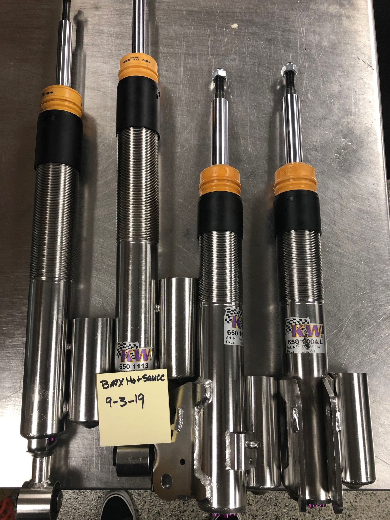 Steering/Suspension - KW V3s ( freshly Rebuilt ) 0 miles - Used - 2008 to 2015 Mitsubishi Lancer Evolution - San Jose, CA 94088, United States