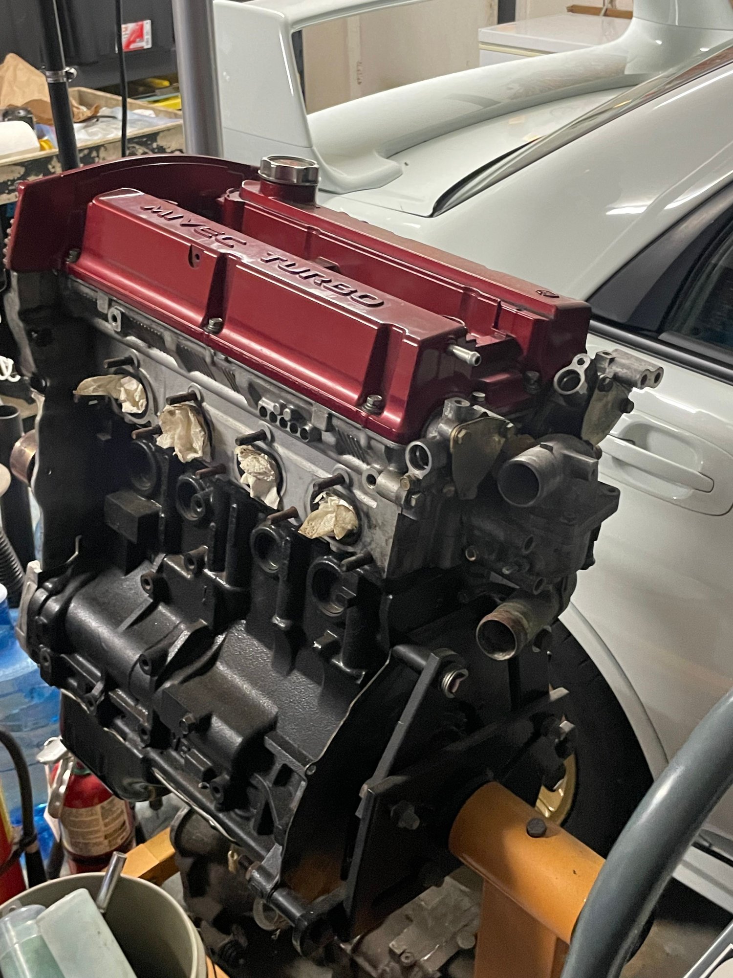 Engine - Complete - Evo IX Buschur 2.0 long block fully built - Used - 2006 Mitsubishi Lancer Evolution - Daytona, FL 32720, United States