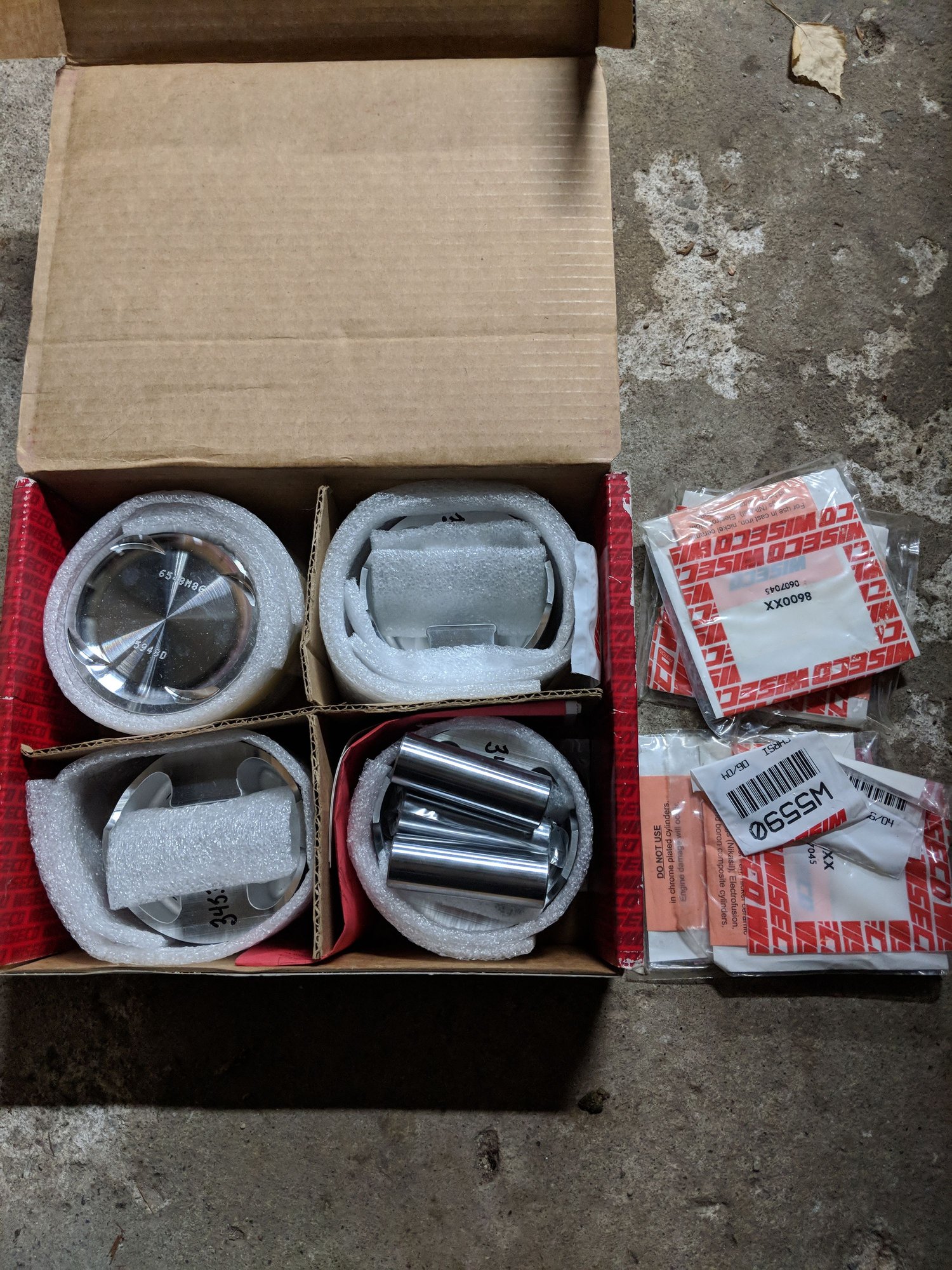 Engine - Internals - Brand New Wiseco K548M86 86mm bore(0.040" over) - Coated Skirts - New - Ben Lomond, CA 95005, United States