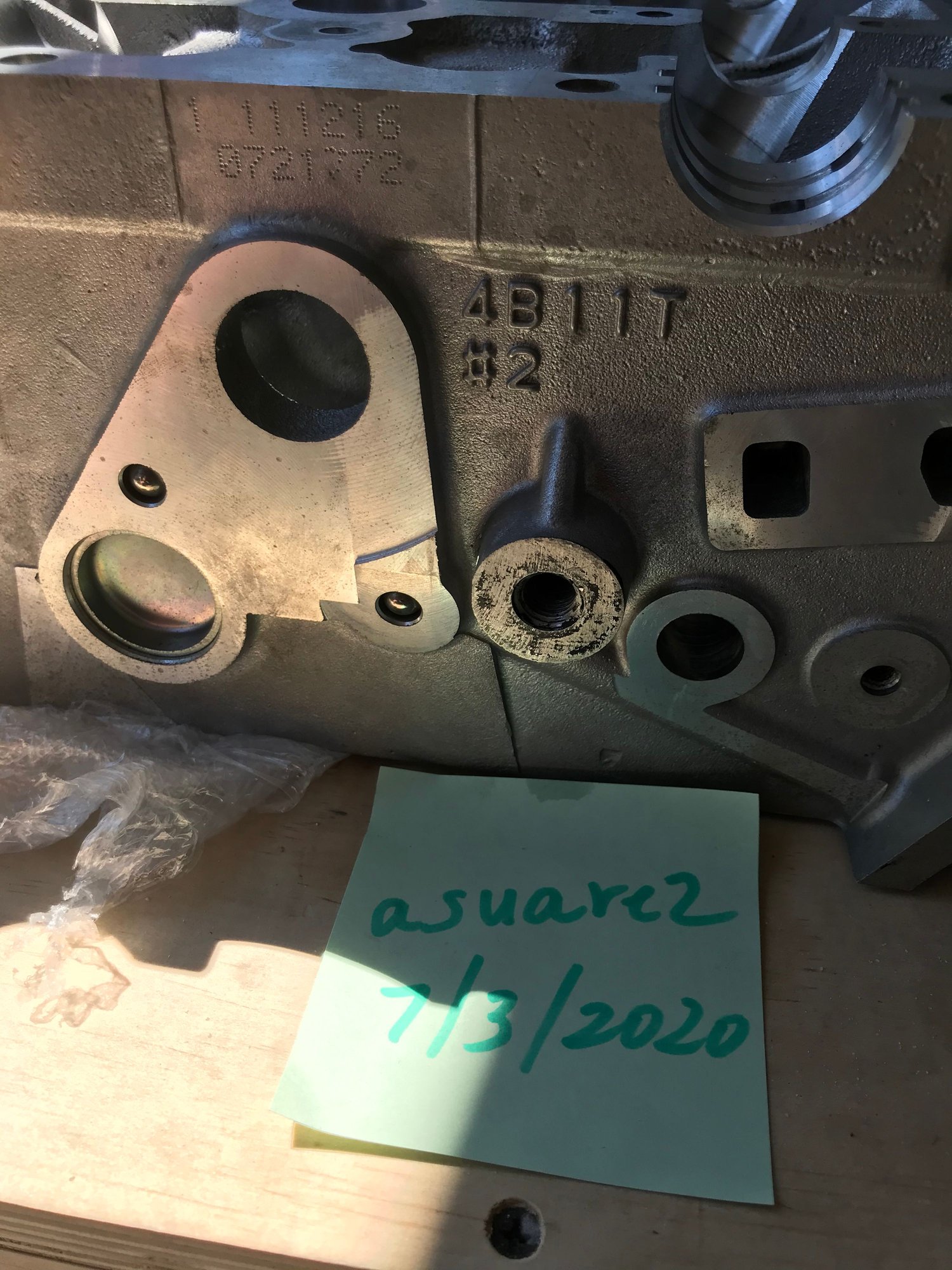 Engine - Internals - Evo X Cylinder Head - Used - Addison, IL 60101, United States