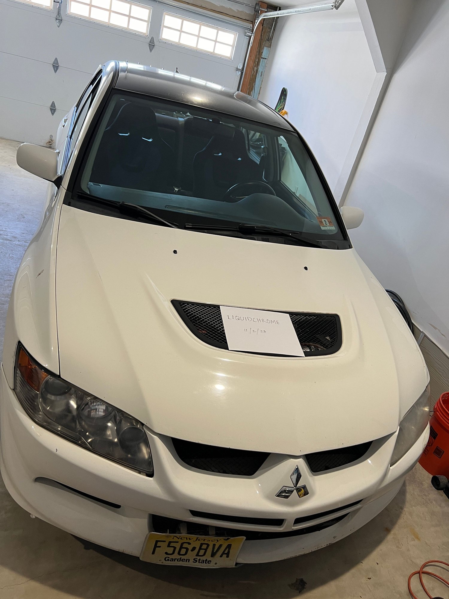 2005 Mitsubishi Lancer Evolution - 2005 Evo 8 MR - needs lot of work - Used - VIN JA3AH86D55U011435 - 190,000 Miles - 4 cyl - AWD - Manual - Sedan - White - River Edge, NJ 07661, United States