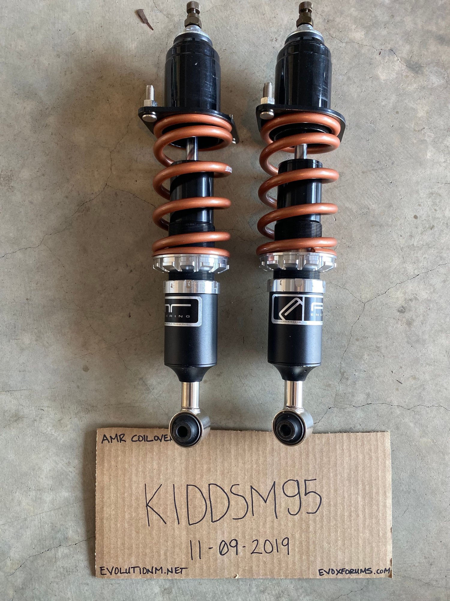 Steering/Suspension - AMR Coilover for Rally Art (Rear Only) - New - 2008 to 2015 Mitsubishi Lancer - San Jose, CA 95020, United States