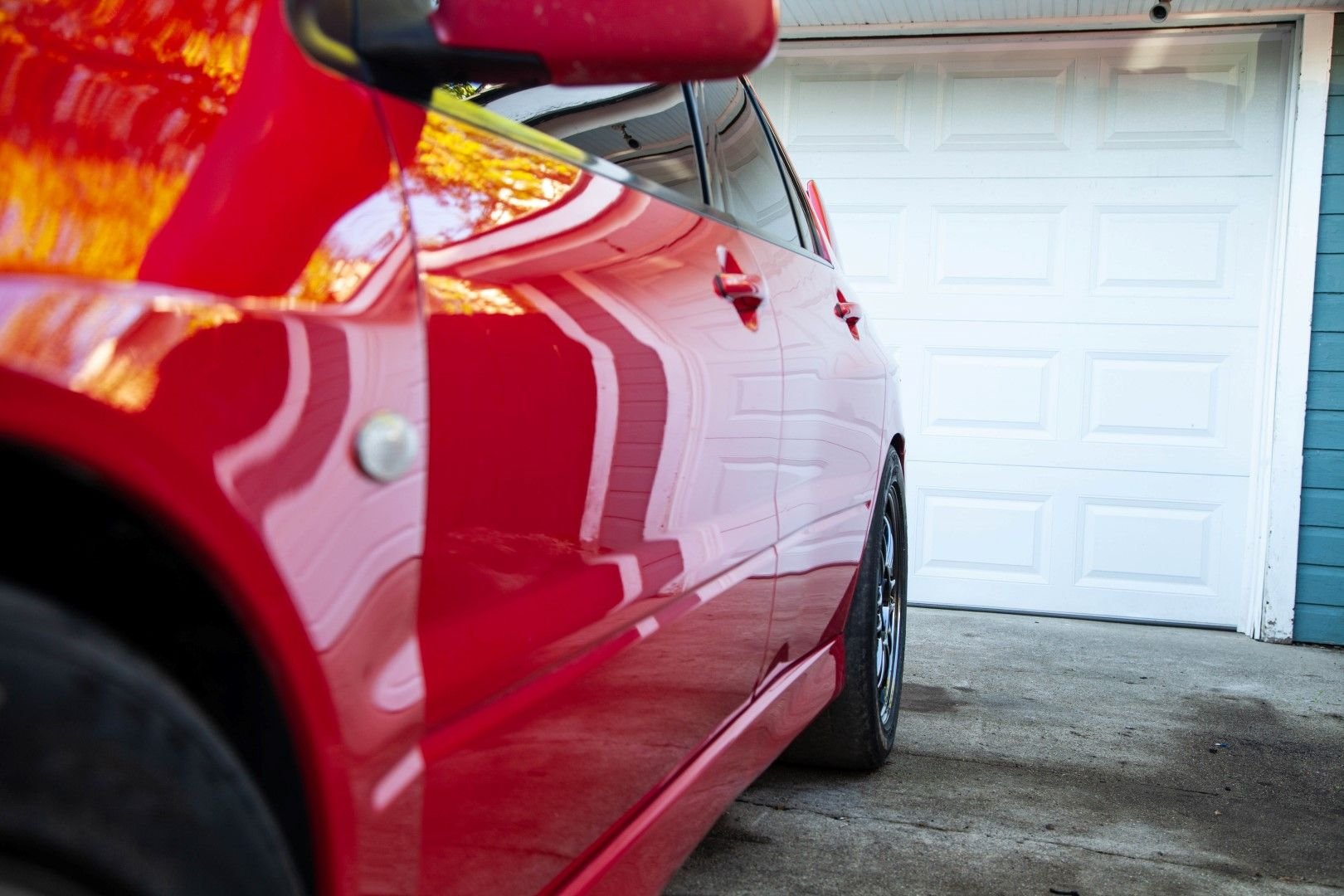 2003 Mitsubishi Lancer Evolution - Clean 2003 RR EVO Roller - Used - VIN JA3AH86F03U120352 - 129,000 Miles - Sedan - Red - Royal Oak, MI 48073, United States