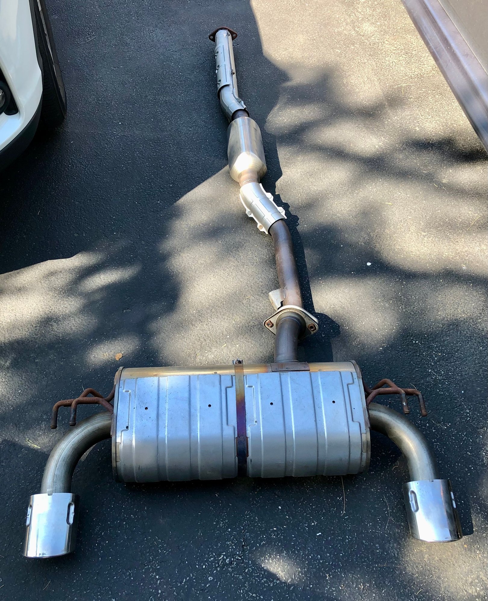 Engine - Exhaust - EVO X OEM Exhaust System (2007-2016 compatible) - New - 2009 to 2016 Mitsubishi Lancer Evolution - 0  All Models - Manhasset, NY 11030, United States