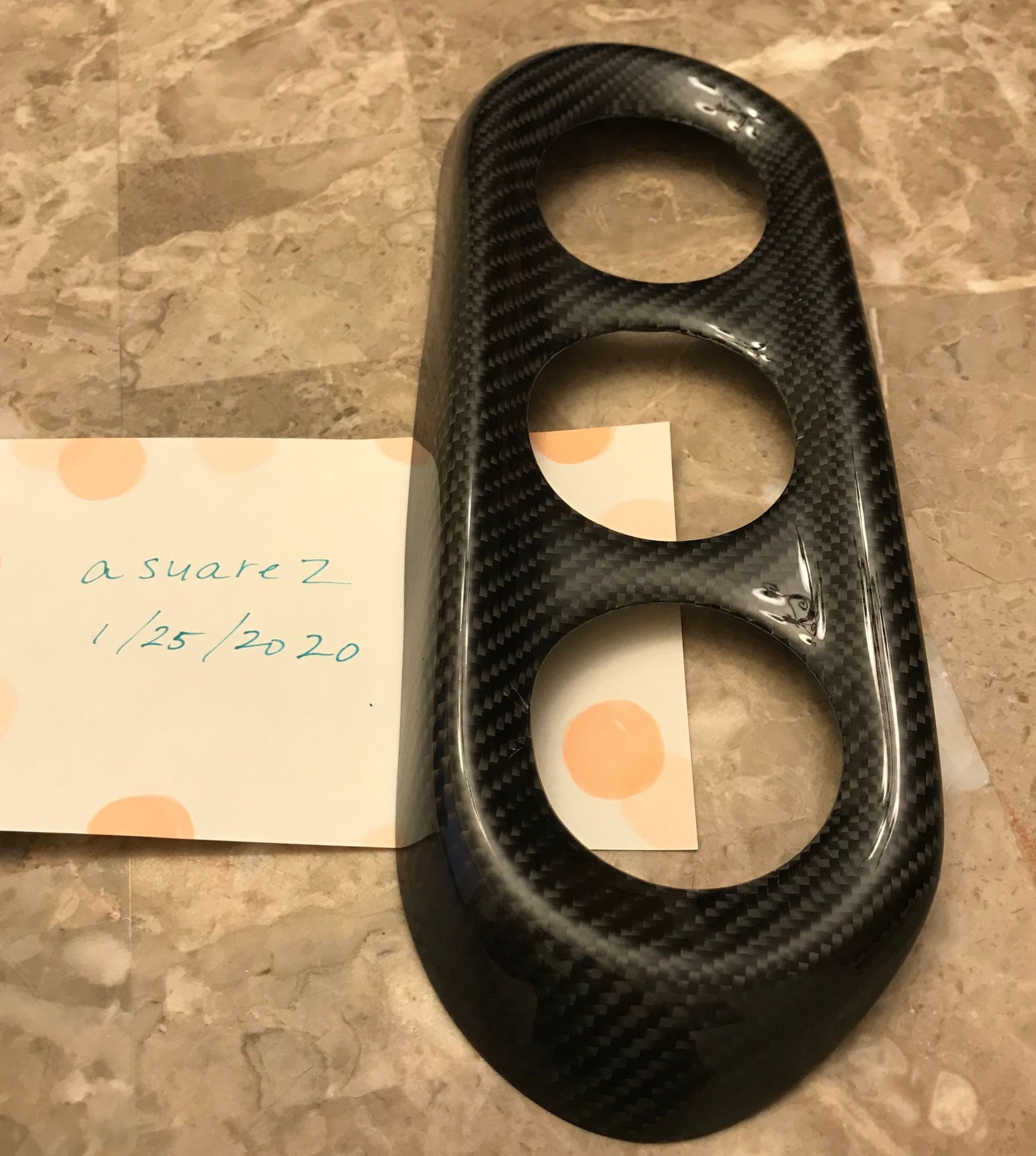 Accessories - EVO X A/C Knobs Carbon Overlay - Used - 2008 to 2015 Mitsubishi Lancer Evolution - Addison, IL 60101, United States