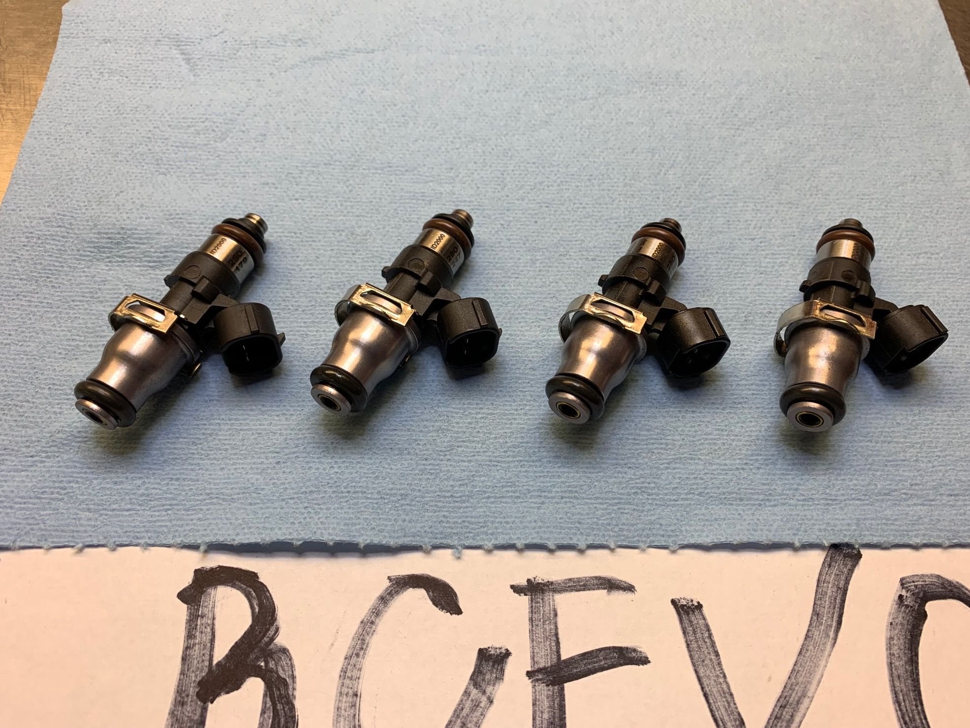 Engine - Intake/Fuel - ID 2000 Injectors - Used - 2008 to 2015 Mitsubishi Lancer Evolution - Sherman Oaks, CA 91423, United States