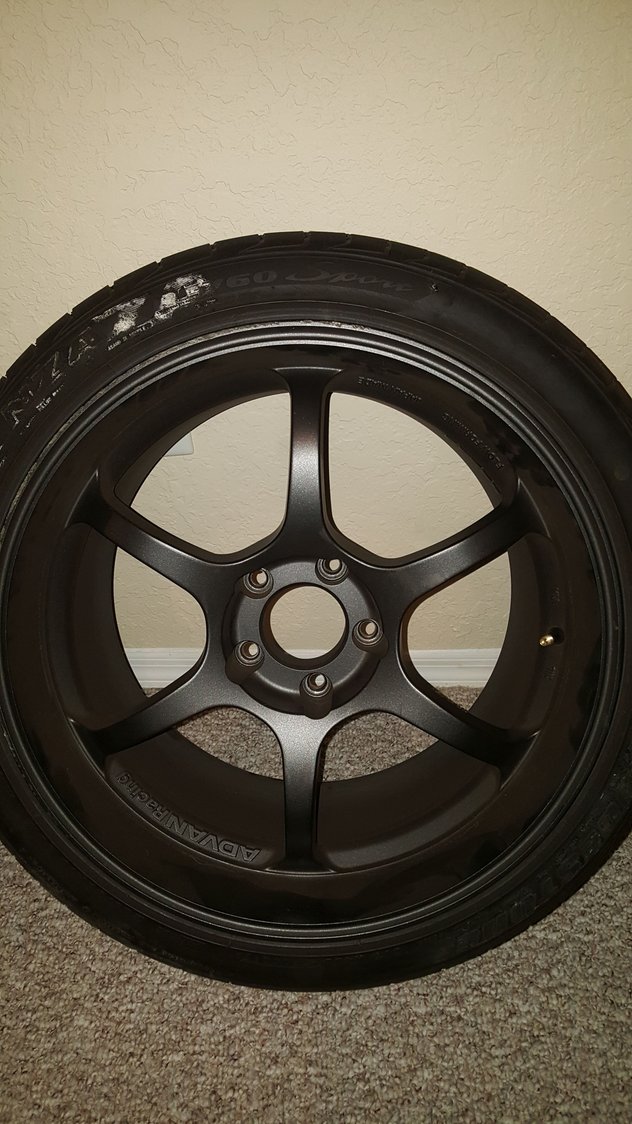 Wheels and Tires/Axles - Advan RGD 18x10 - Used - 2003 to 2015 Mitsubishi Lancer Evolution - Orlando, FL 32837, United States