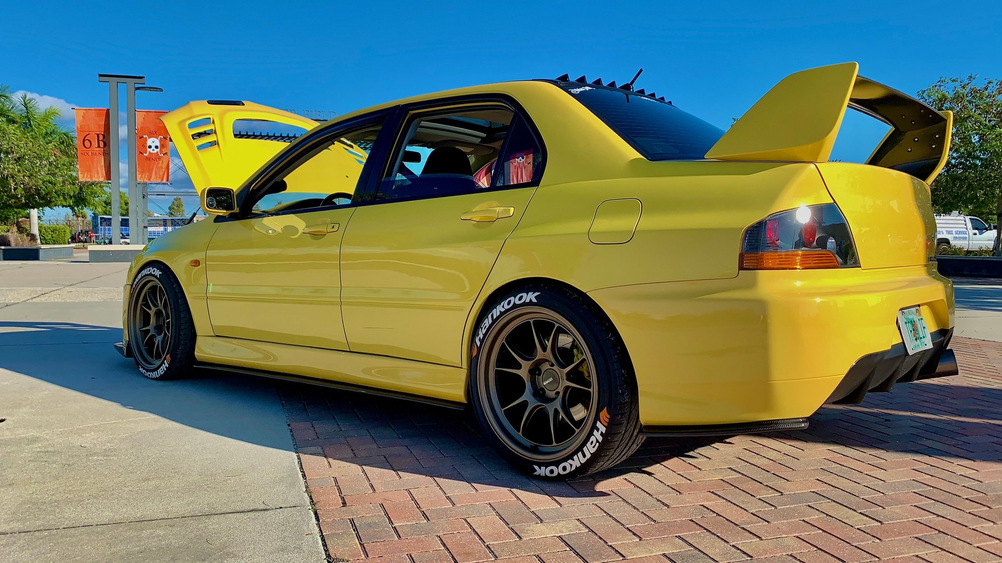 2003 Mitsubishi Lancer Evolution - 2003 Mitsubishi Evolution 8 - Used - VIN JA3AH86F23U110406 - 109,000 Miles - 4 cyl - Manual - Sedan - Yellow - Cape Coral, FL 33914, United States