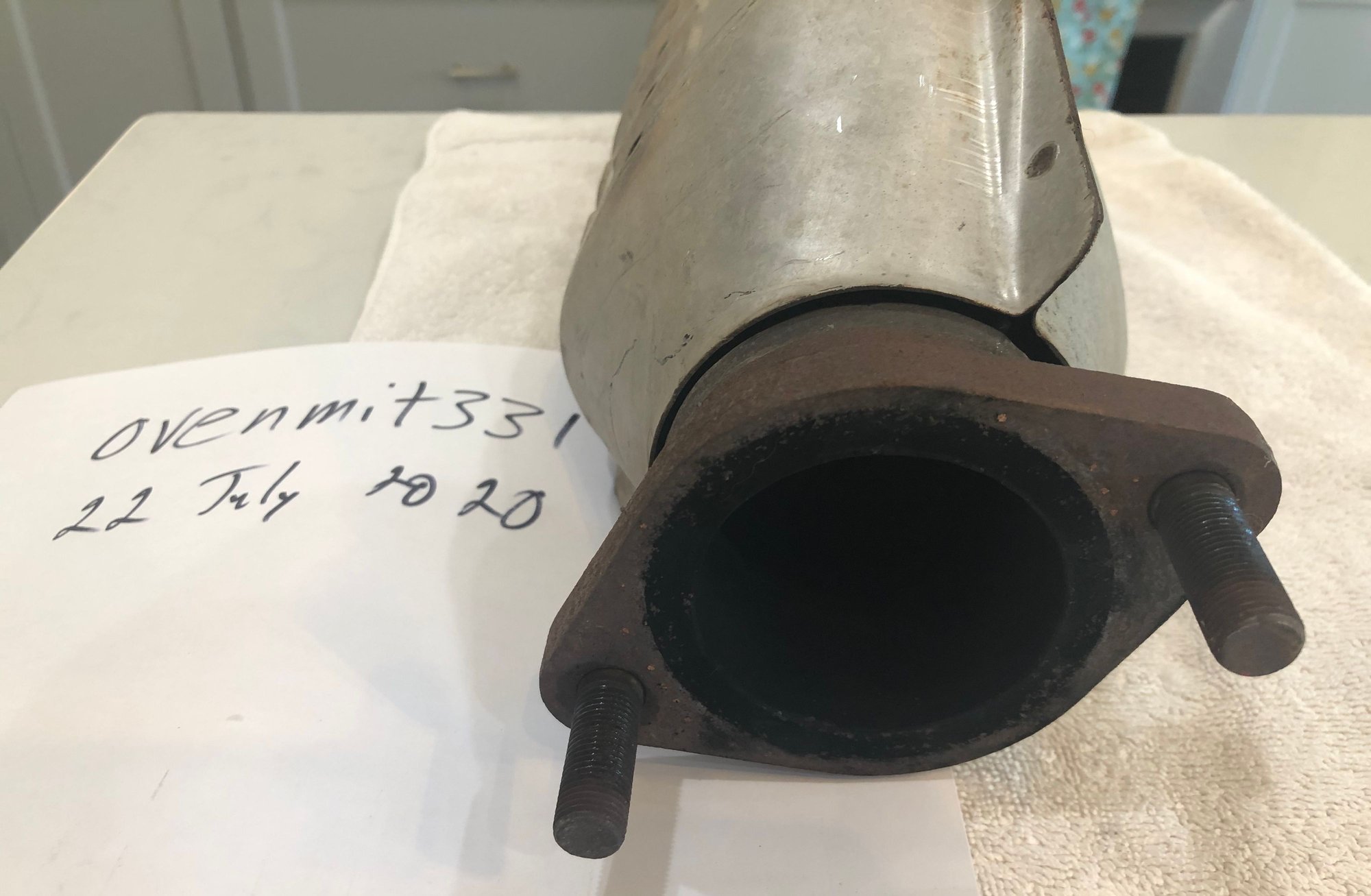 Engine - Exhaust - Evo 8/9 OEM Catalytic Converter MN135566 - Used - 2003 to 2007 Mitsubishi Lancer Evolution - Spring Branch, TX 78070, United States