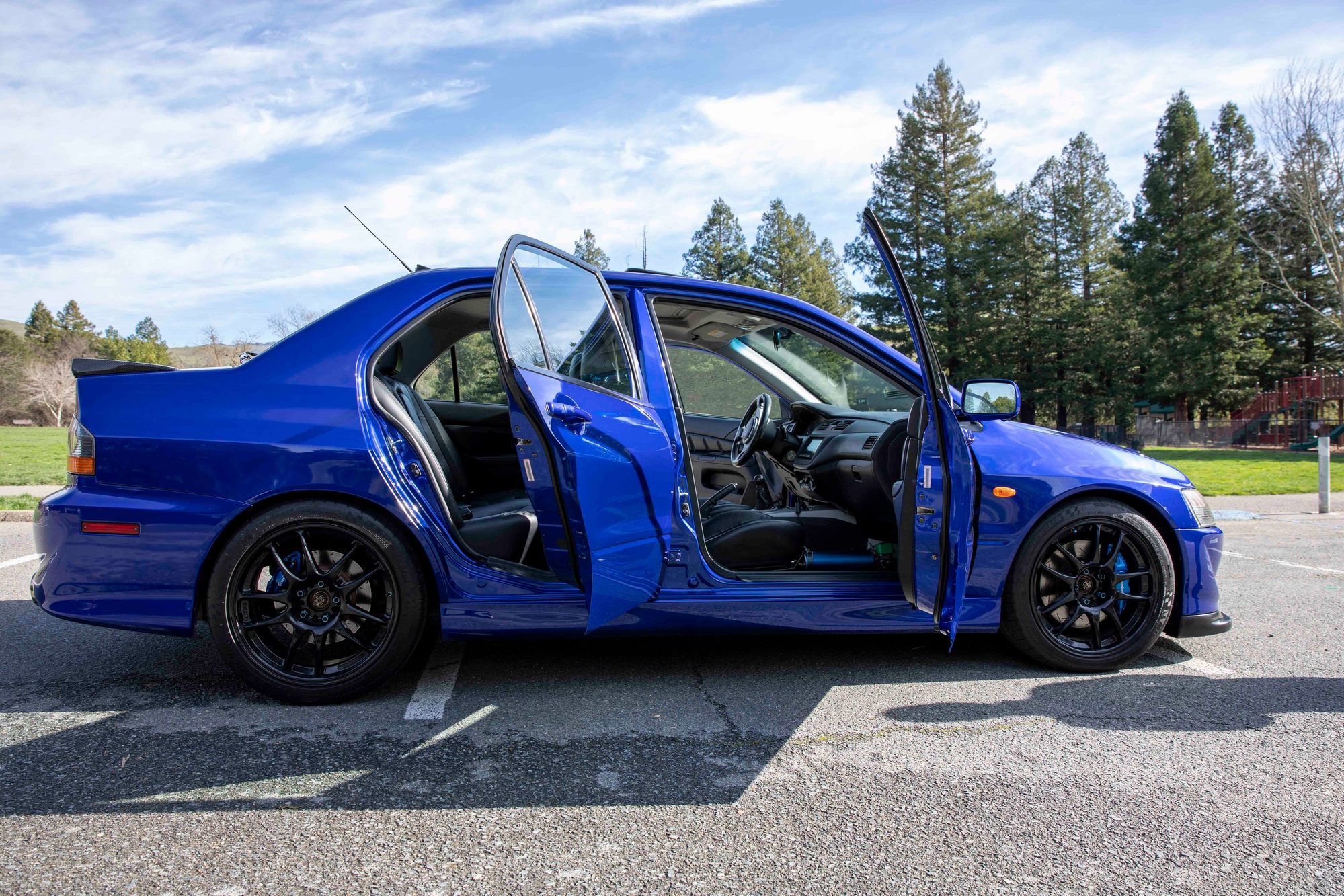 2005 Mitsubishi Lancer Evolution - 2005 Mitsubishi Evolution 8 SSL, Electric Blue, California Car - Used - VIN JA3AH86DX5U024441 - 4 cyl - AWD - Manual - Sedan - Blue - San Francisco, CA 94556, United States