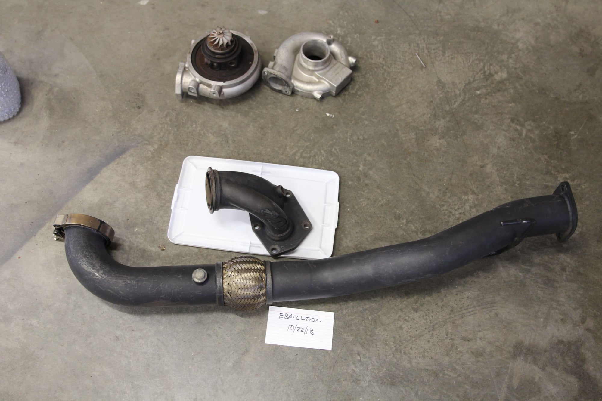 Engine - Exhaust - Map performance 3inch downpipe with map 02 housing and other parts - Used - Sacramento, CA 95610, United States