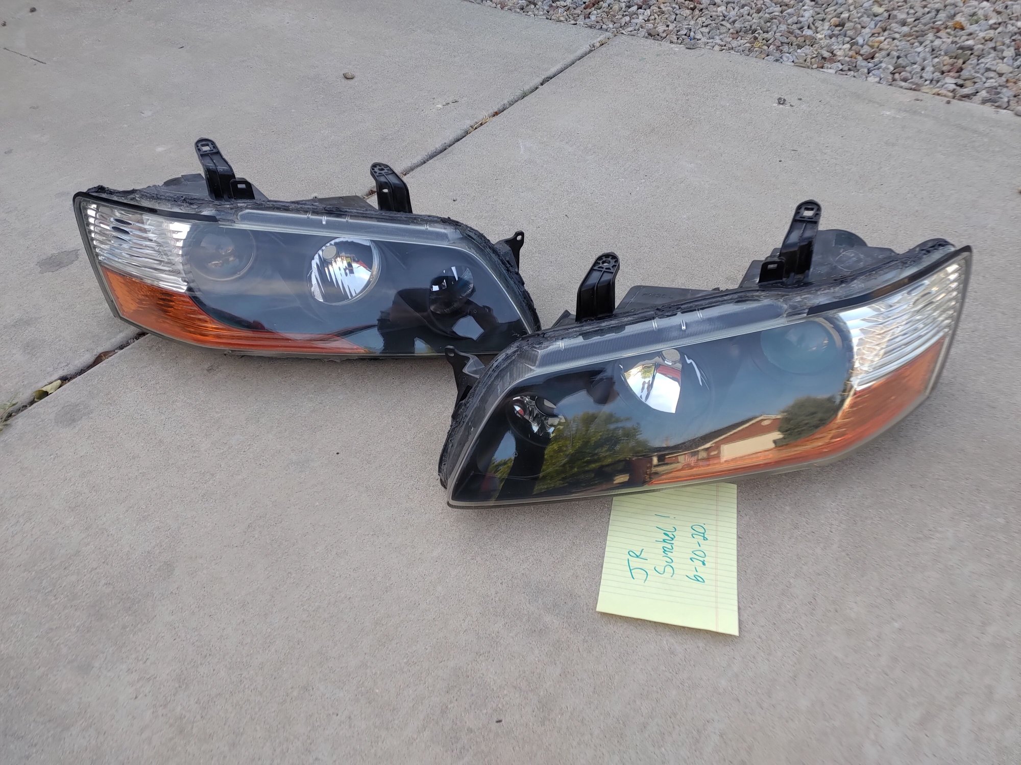 Exterior Body Parts - Evo 8 MR JDM Headlights - Used - 2003 to 2006 Mitsubishi Lancer Evolution - Albuquerque, NM 87113, United States