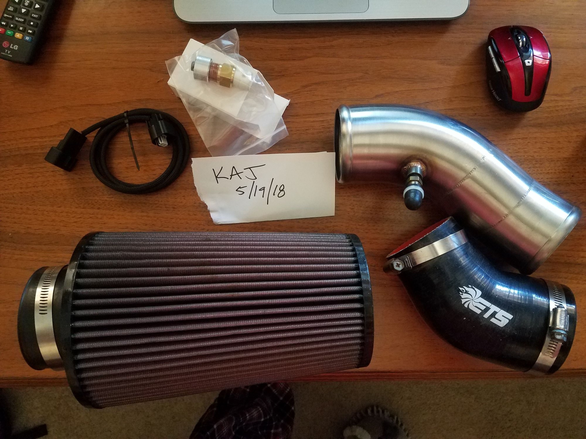 Engine - Intake/Fuel - Complete SD converstion: intake/SD harness/IAT sensor & bung - Used - 2003 to 2006 Mitsubishi Lancer Evolution - Fresno, CA 93710, United States