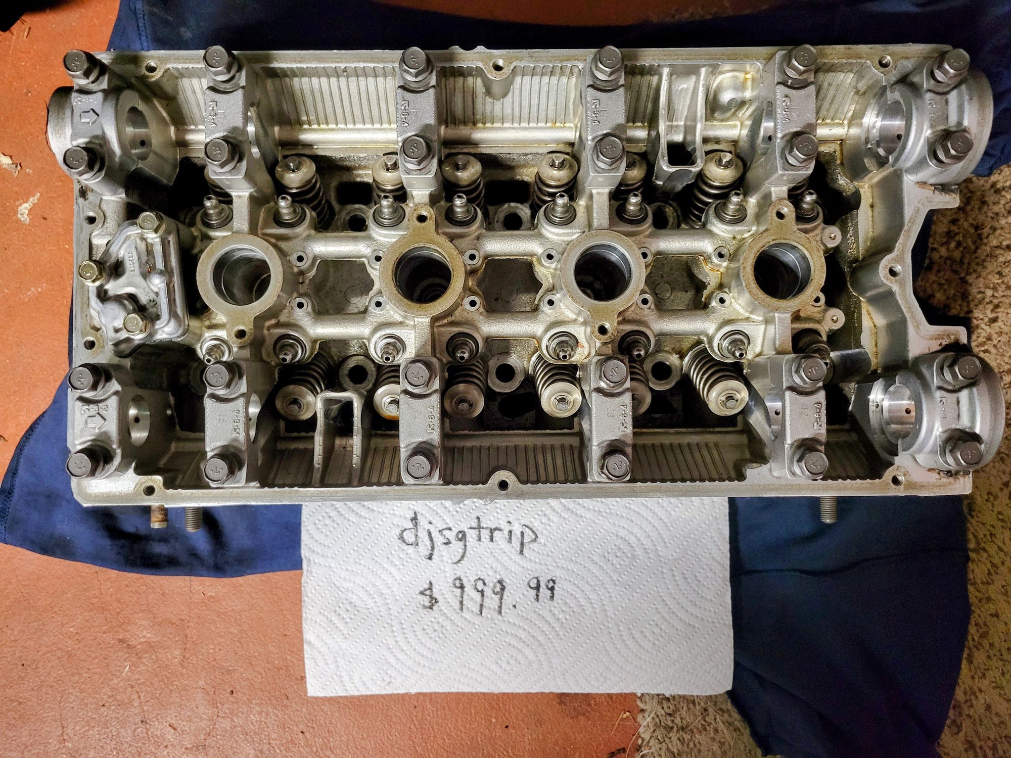 Engine - Internals - Evo 8 Cylinder Head - Used - 2003 to 2005 Mitsubishi Lancer Evolution - Reno, NV 89502, United States