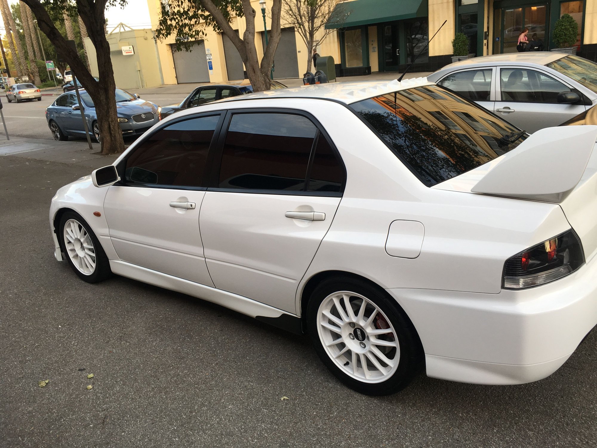 2006 Mitsubishi Lancer Evolution - 2006 White GSR, stock, 65k miles - Used - VIN JA3AH86C76U059186 - 65,500 Miles - AWD - Manual - Sedan - White - Santa Cruz, CA 95062, United States