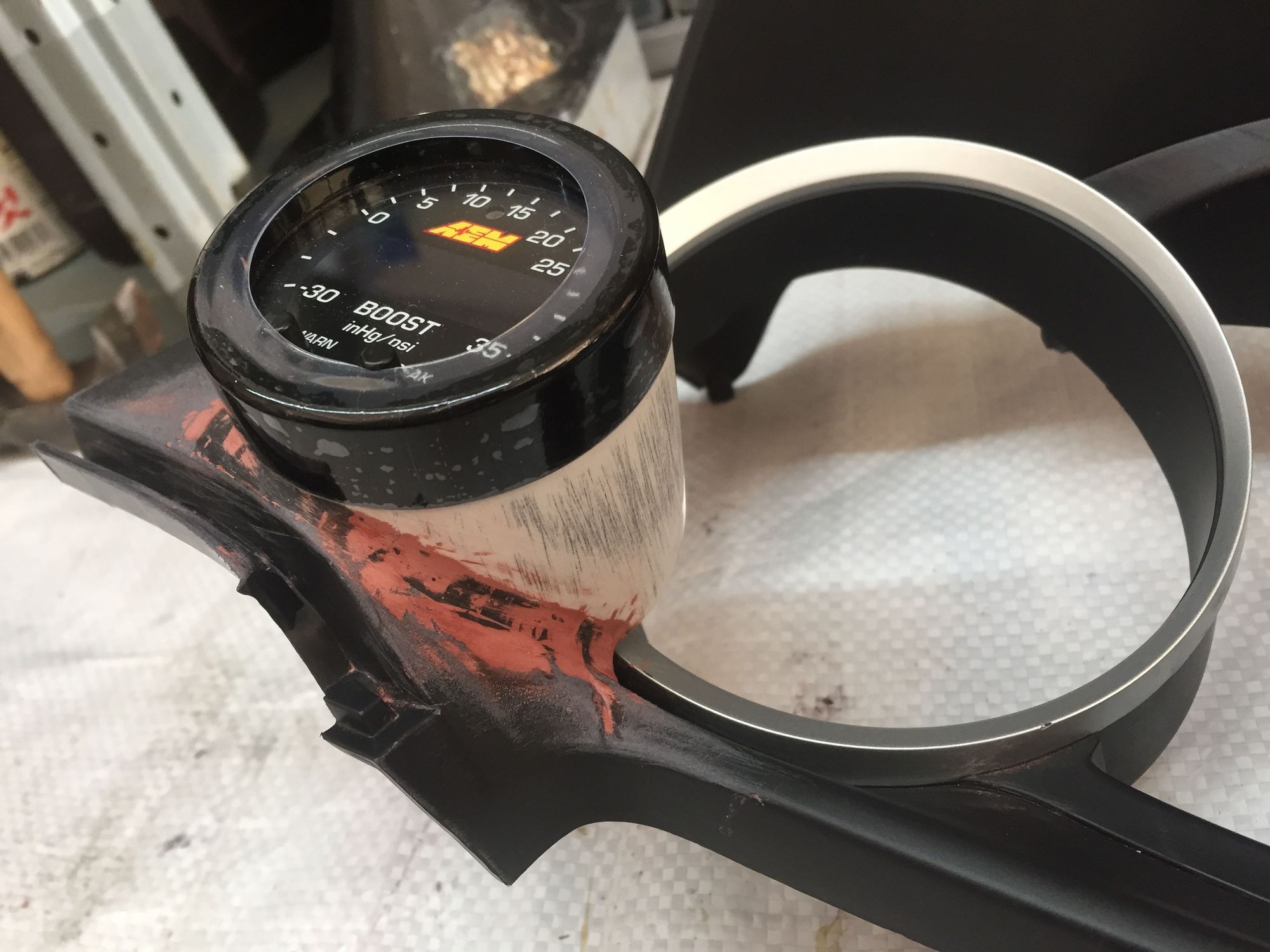 Making my own gauge cluster pods Mitsubishi Lancer Evolution Forum