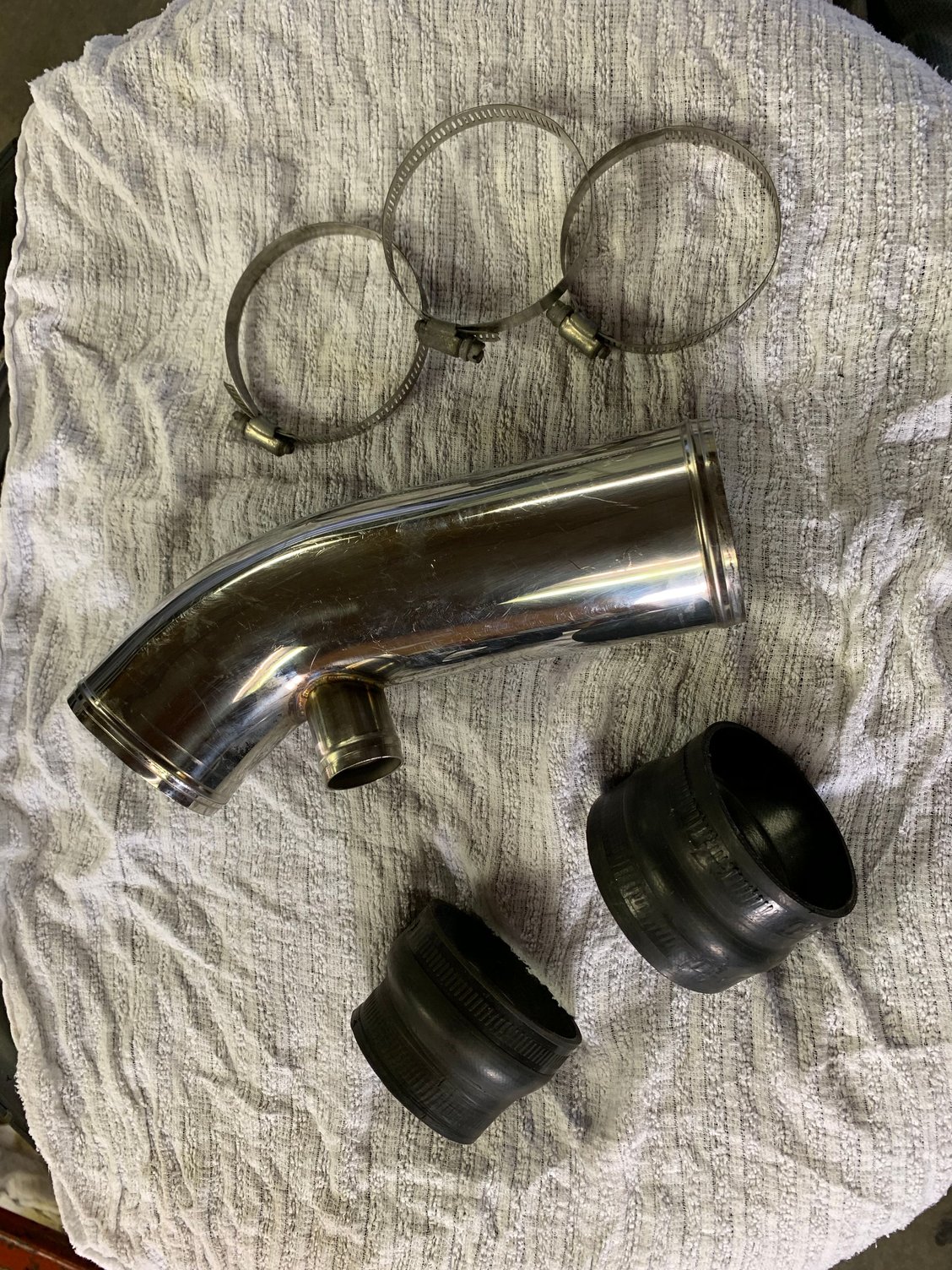 Engine - Intake/Fuel - Buschur Stainless MAF Intake - Used - 2003 to 2004 Mitsubishi Lancer Evolution - Dayton, OH 45341, United States