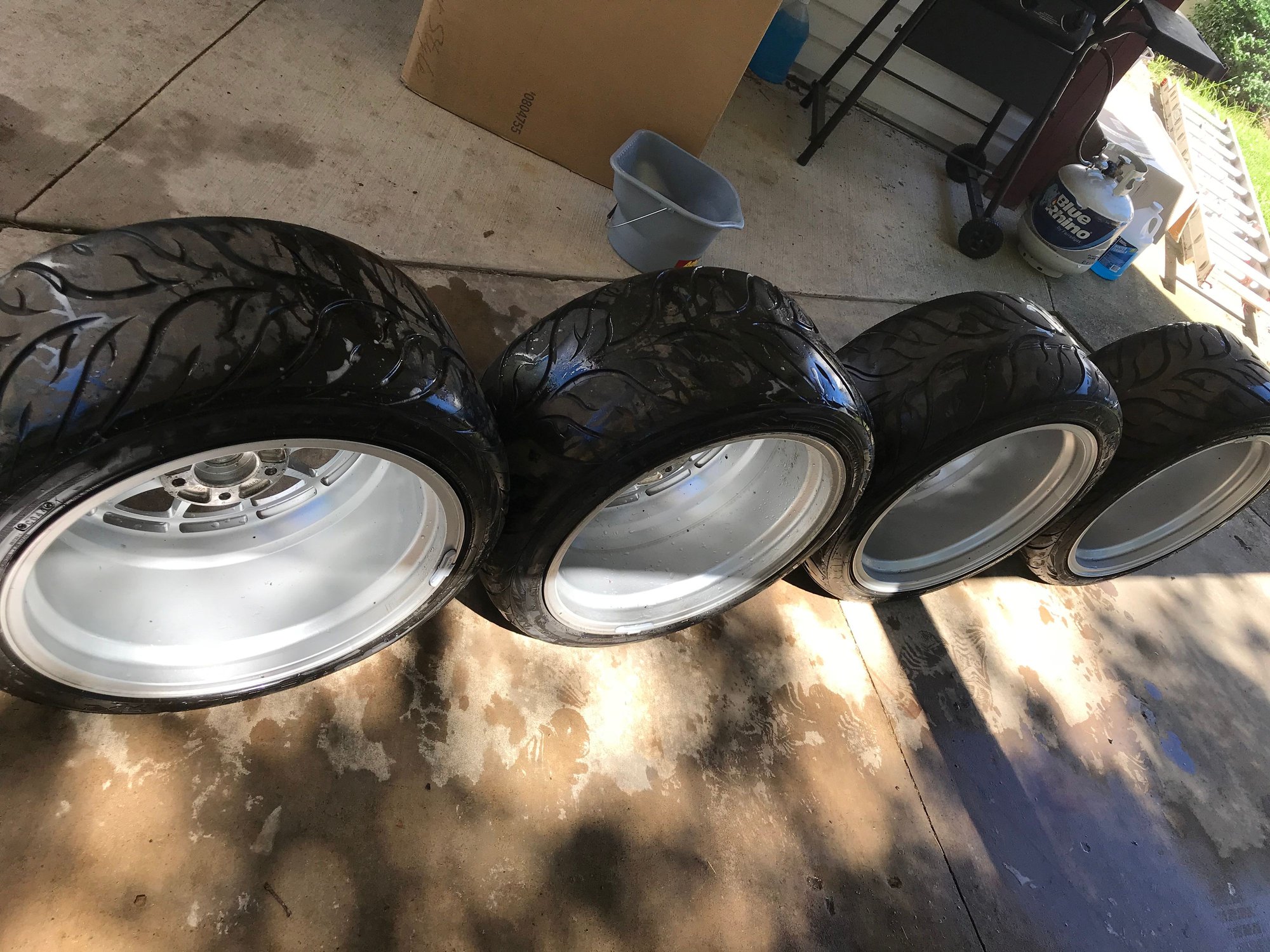 Wheels and Tires/Axles - 18x10.5 +30 nto3m 275/35/18 rsrr - Used - Williamsport, PA 17701, United States