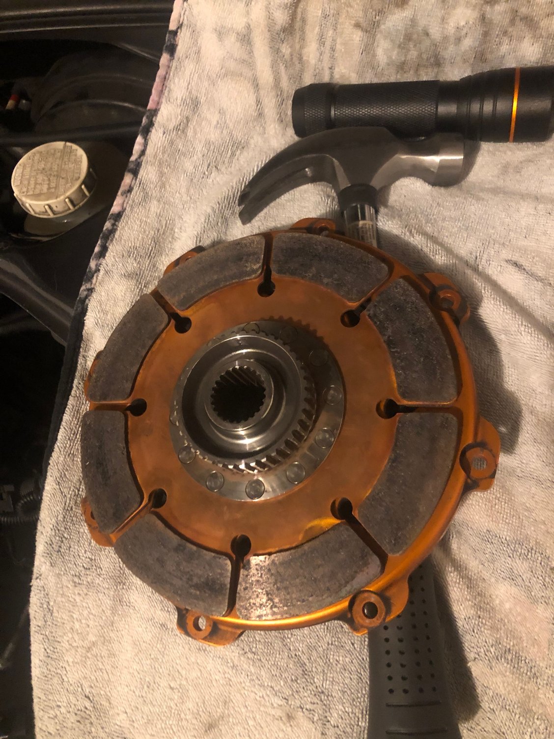 Clutch slip and hydraulic throw out bearings EvolutionM Mitsubishi