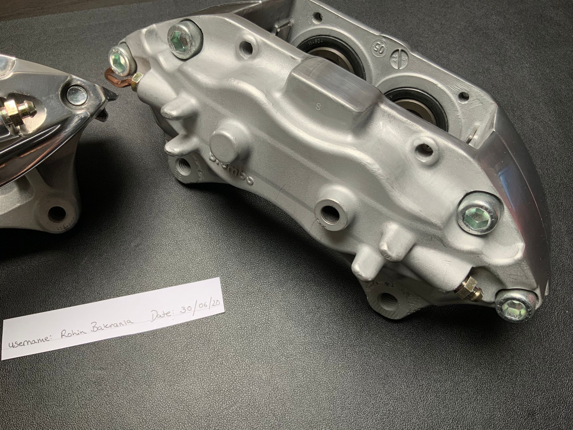 Brakes - Polished Evo 9 Brembos - Will fit EVO 5-9 - Used - All Years Mitsubishi Lancer Evolution - London EN4, United Kingdom