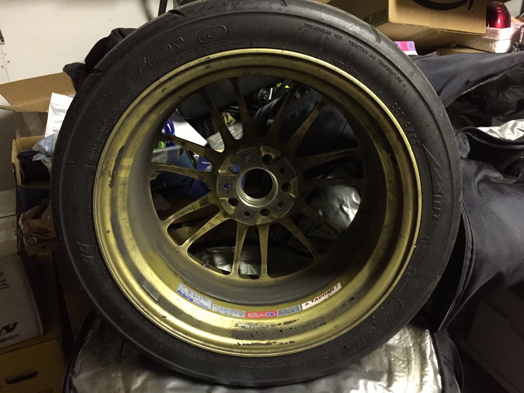 Wheels and Tires/Axles - Set of Volk RE30 18x9.5" ET35 - Used - 2006 Mitsubishi Lancer Evolution - Glendale, CA 91208, United States