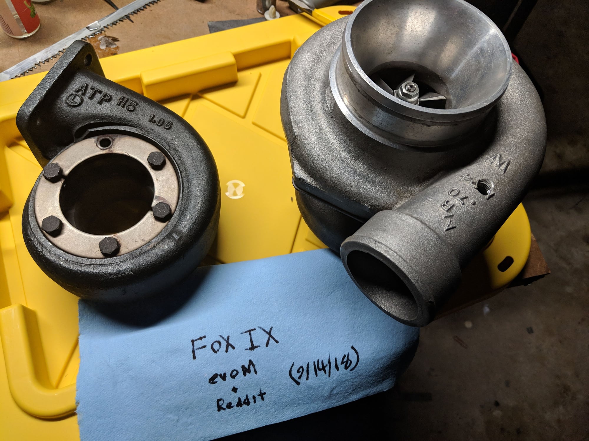 Engine - Power Adders - Good Condition Garret GT3582R with T3 Undivided Vband and T4 Divided Vband Housings - Used - Ben Lomond, CA 95005, United States