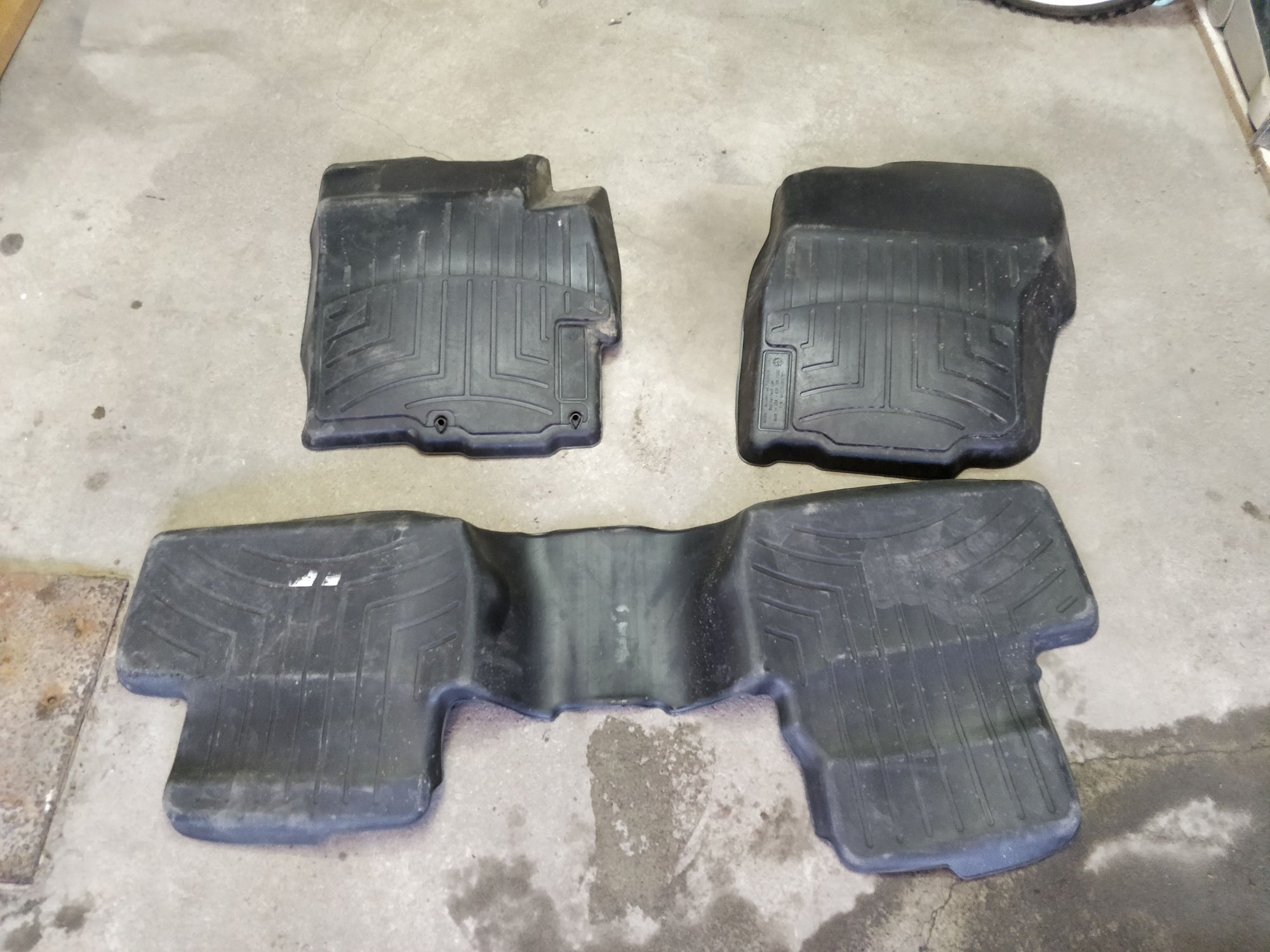 Interior/Upholstery - WeatherTech Floor mat (Front and Back) - Used - 2010 to 2020 Mitsubishi Lancer - Montreal, QC H8N0C8, Canada