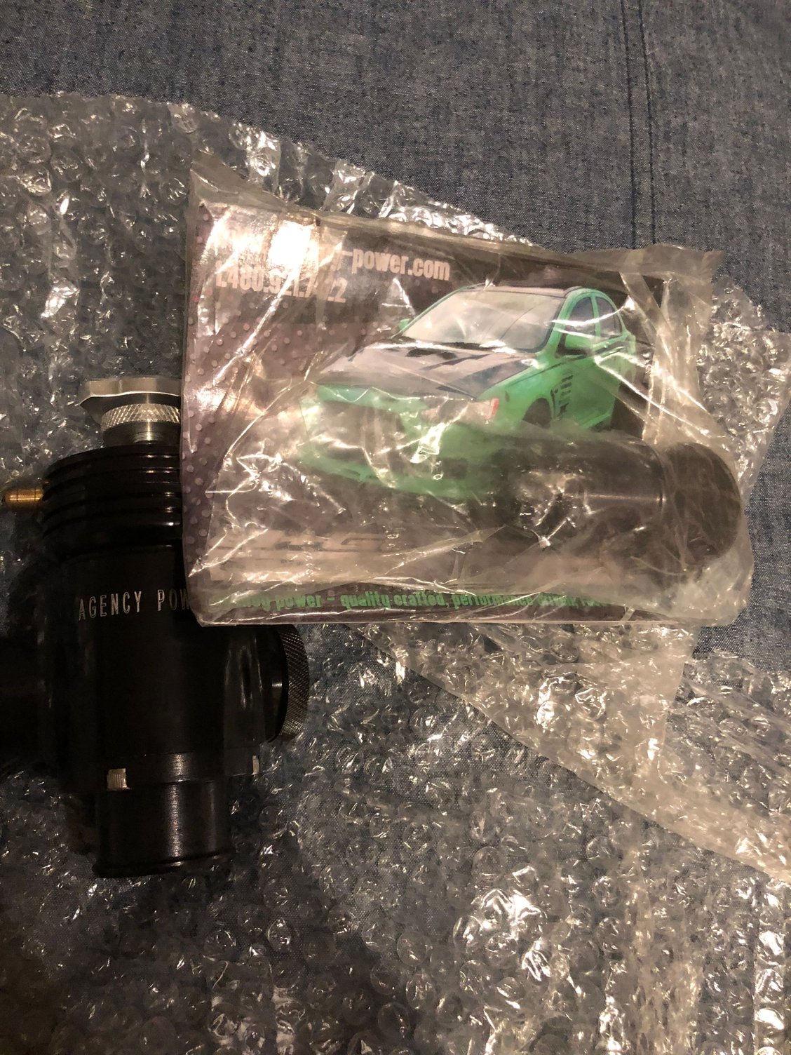 Engine - Power Adders - Agency Power Adjustable Blow Off Valve - New - 2008 to 2015 Mitsubishi Lancer Evolution - Mission Viejo, CA 92679, United States