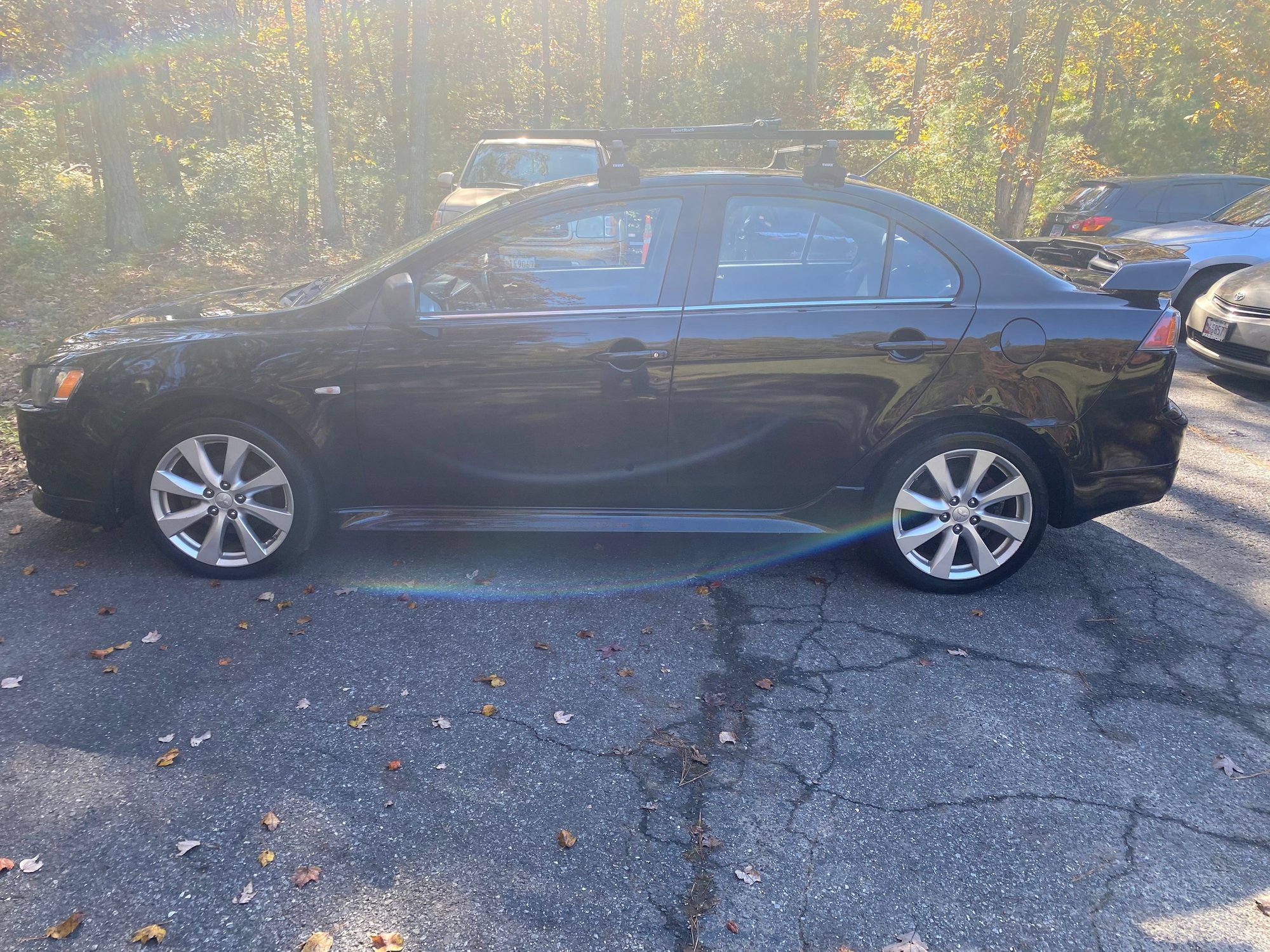 2013 Mitsubishi Lancer Evolution - 2013 Mitsubishi Lancer Ralliart  6speed SST DUAL CLUTCH AWD 4B11 NOT EVO X  EVOLUTION - New - VIN JA32V6FV6DU001375 - 111,510 Miles - 4 cyl - 4WD - Sedan - Black - Leonardtown, MD 20650, United States