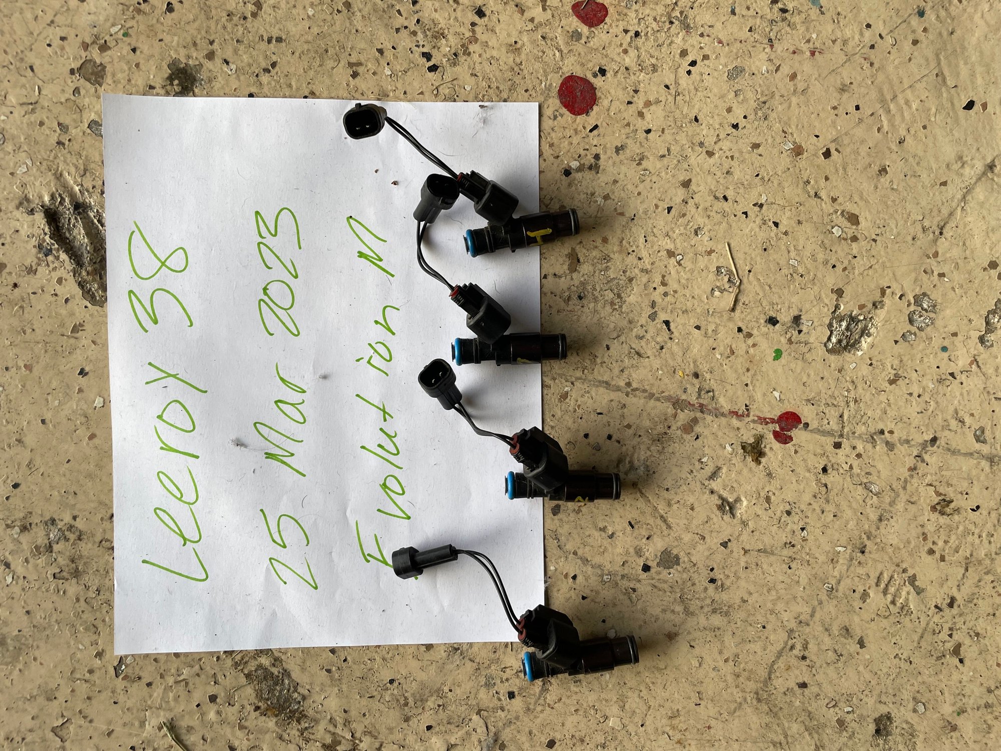 2014 Mitsubishi Lancer Evolution - ID 1050x injectors - Engine - Intake/Fuel - $400 - Spring, TX TEXAS, United States