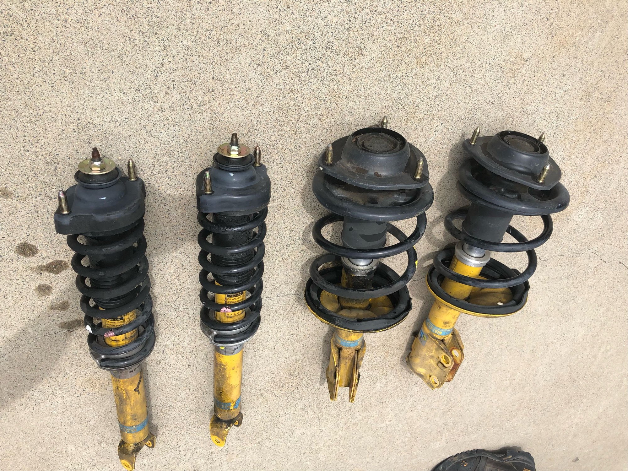 Steering/Suspension - 2006 MR Bilsteins w/low miles - New - 2003 to 2006 Mitsubishi Lancer Evolution - Prescott, AZ 86301, United States