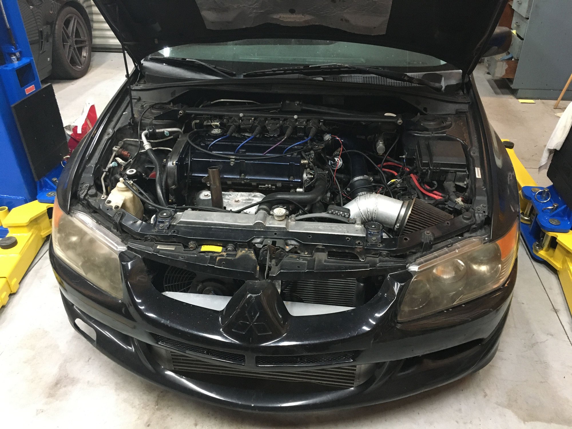 2003 Mitsubishi Lancer Evolution - 2003 Evo with 2006 IX drivetrain - Used - VIN JA3AH86FX3U096657 - 92,452 Miles - 4 cyl - AWD - Manual - Sedan - Black - Mims, FL 32754, United States