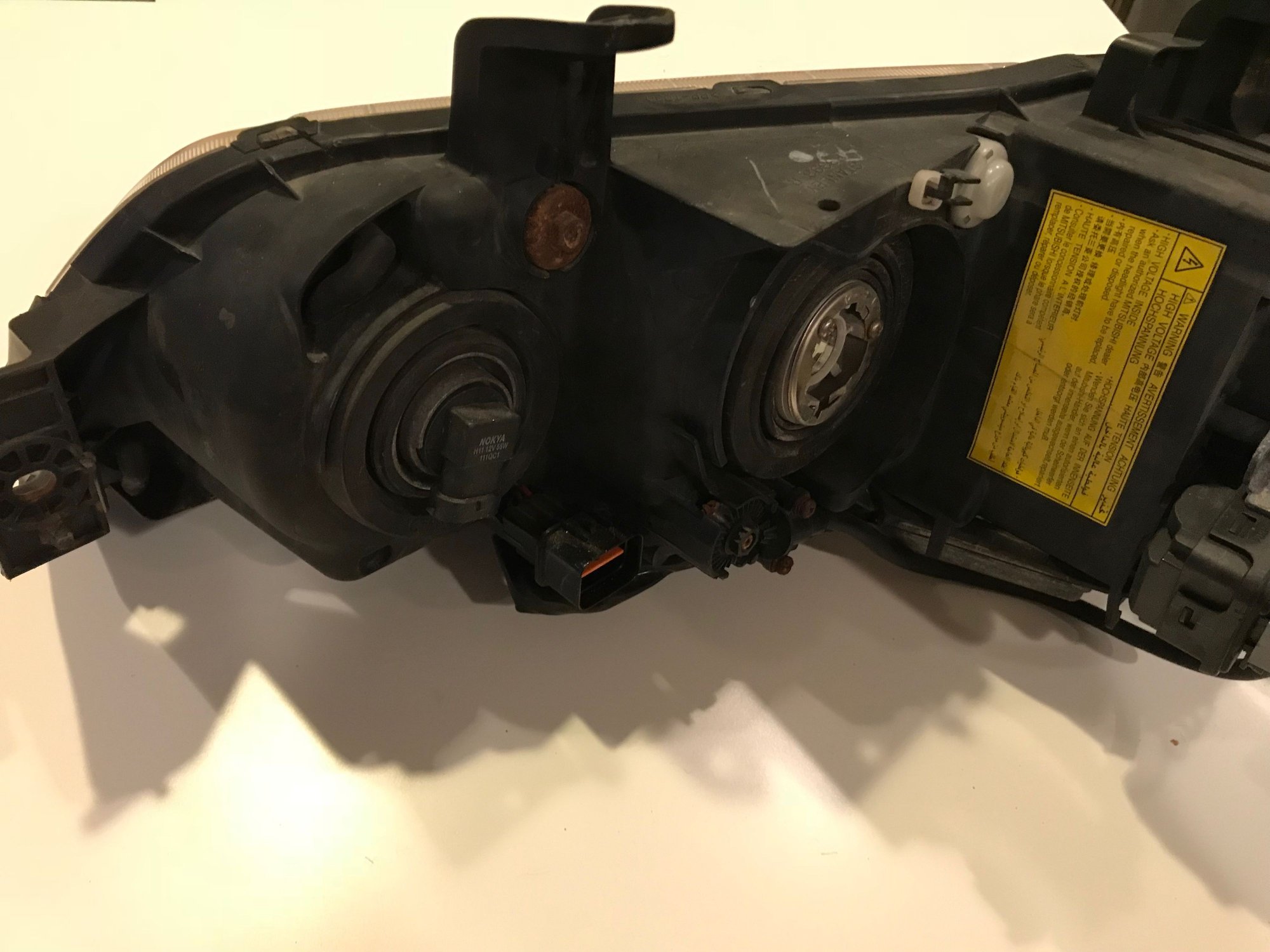 Lights - Evo VIII OEM Headlights - Used - 2003 to 2008 Mitsubishi Lancer Evolution - Yardley, PA 19067, United States