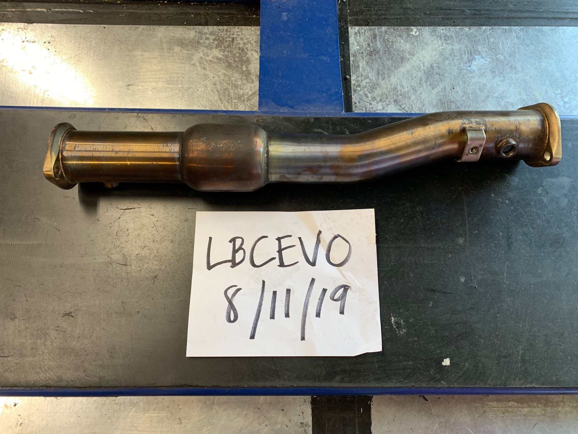 Engine - Exhaust - Evo X Mil.spec SS High Flow Cat - Used - 2008 to 2015 Mitsubishi Lancer Evolution - Los Angeles, CA 91423, United States