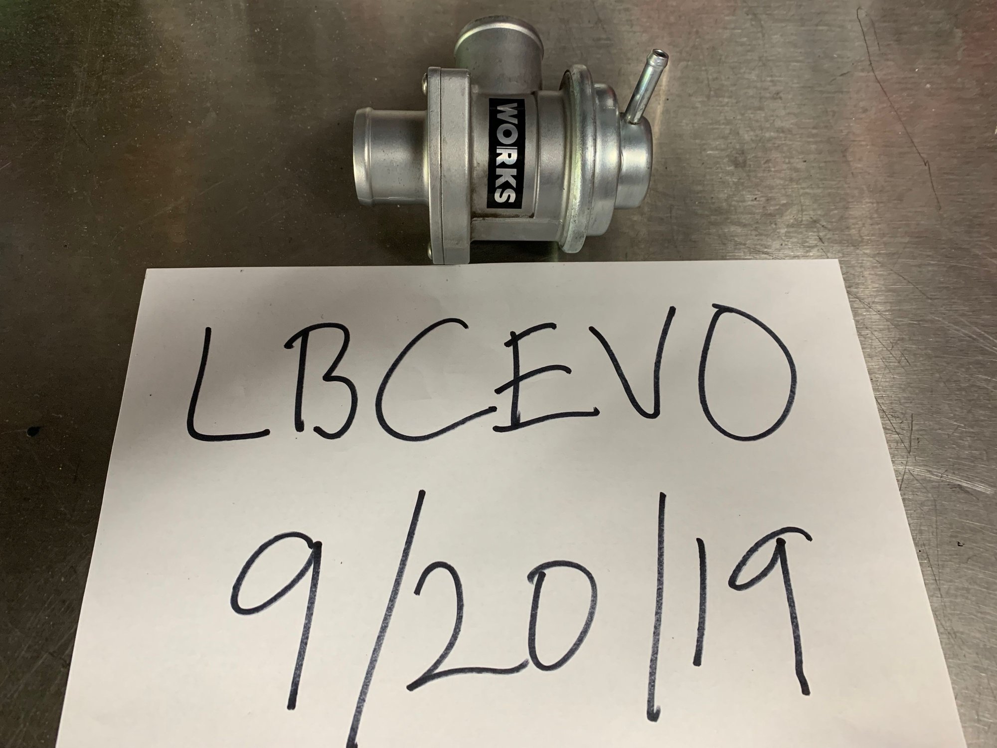Engine - Intake/Fuel - WORKS High Boost BOV - Used - 2008 to 2015 Mitsubishi Lancer Evolution - Los Angeles, CA 91423, United States