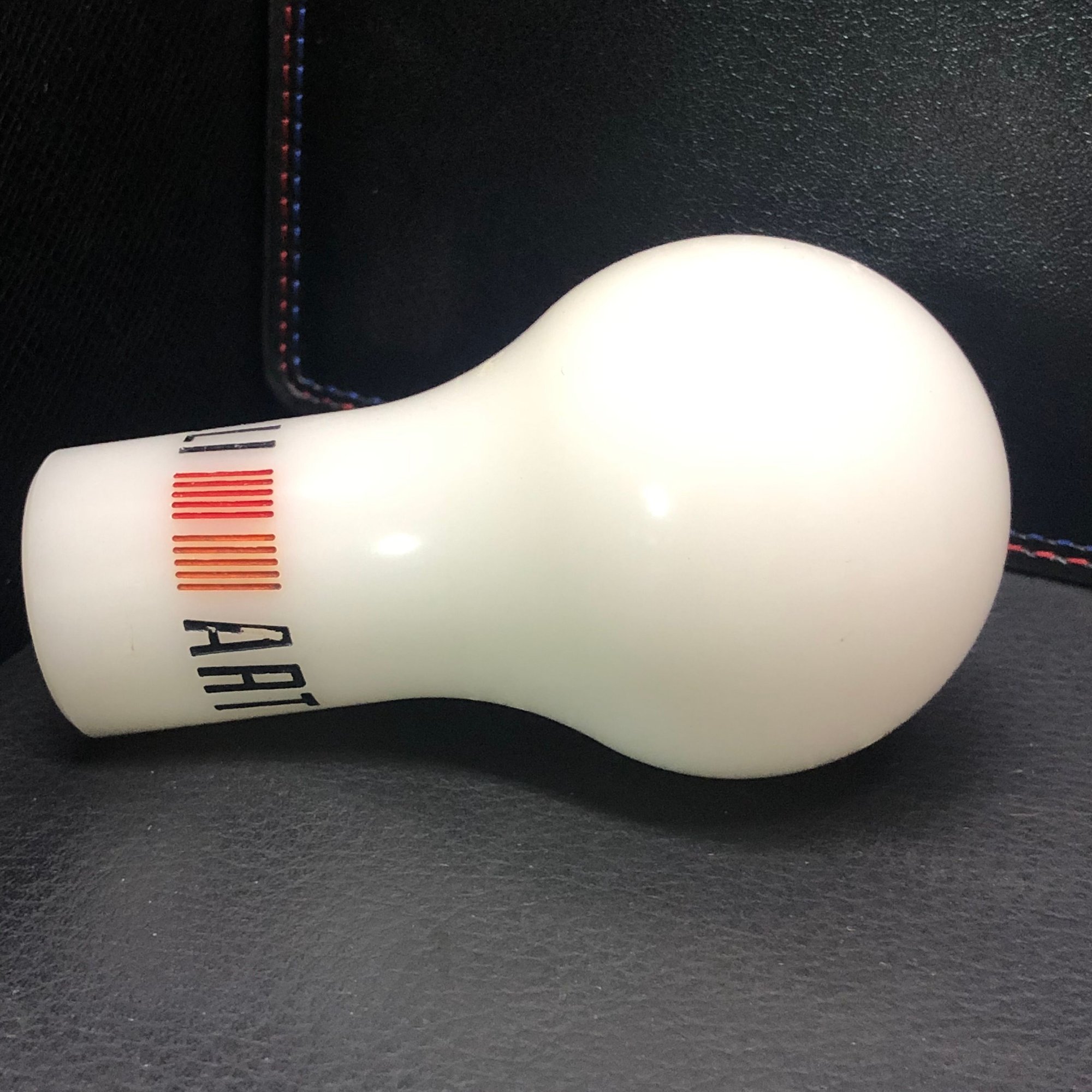 Interior/Upholstery - Authentic Ralliart Duracon Shift Knob - Used - Tokyo, Japan