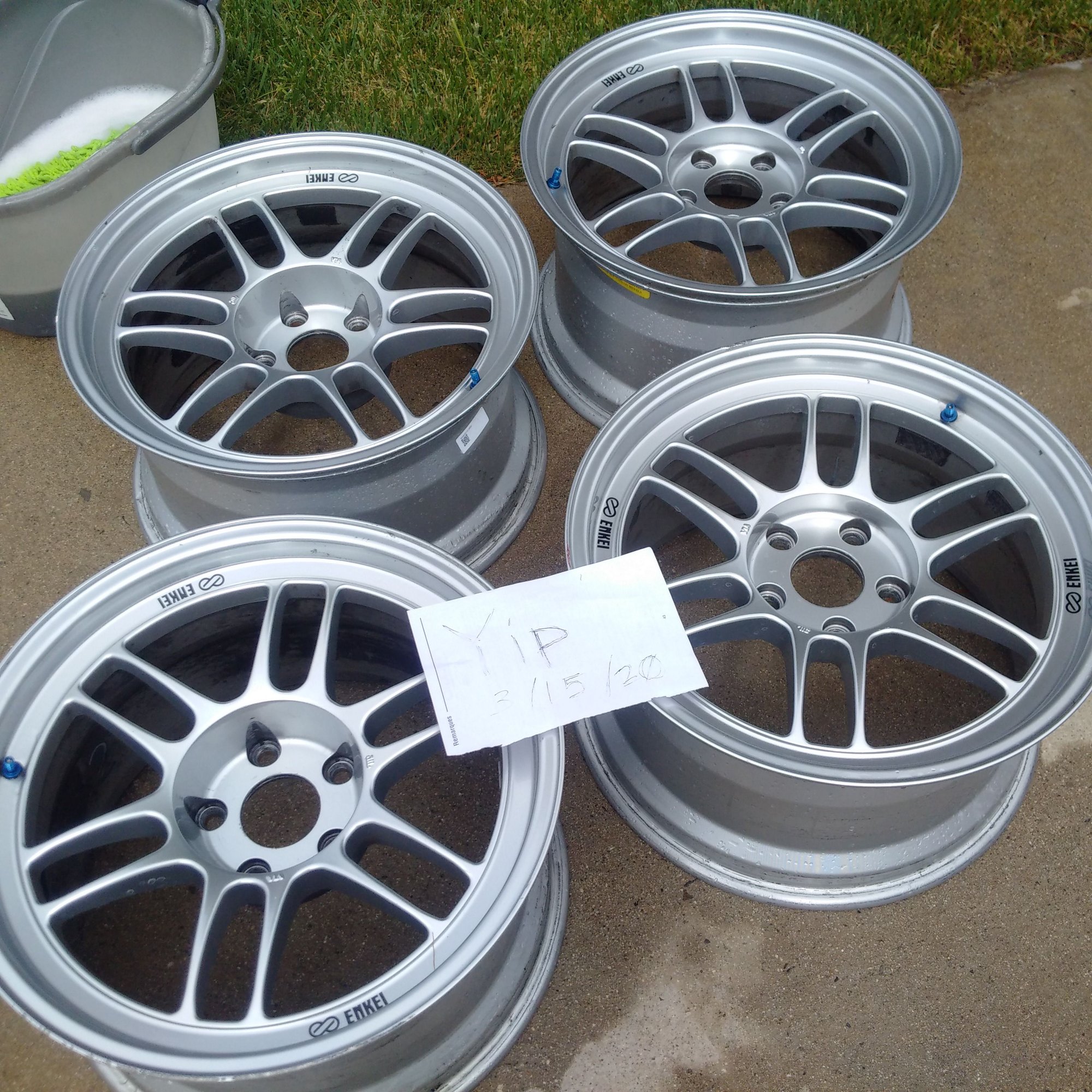 Wheels and Tires/Axles - FS: Enkei RPF1 17x9.5 - Used - 2003 to 2015 Mitsubishi Lancer Evolution - Torrance, CA 90505, United States