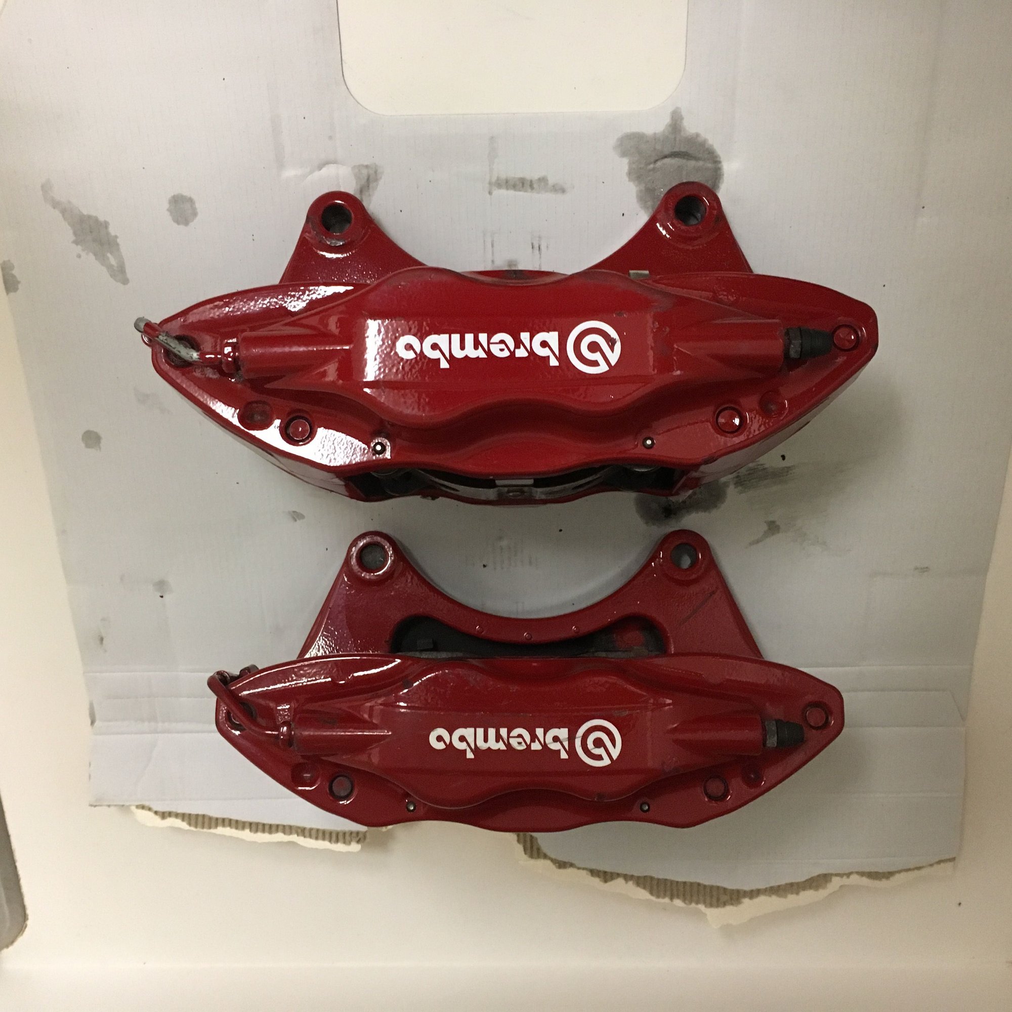 Brakes - 2013 Mitsubishi Lancer Evolution GSR front brake calipers - Used - 2013 Mitsubishi Lancer Evolution - Detroit, MI 48214, United States