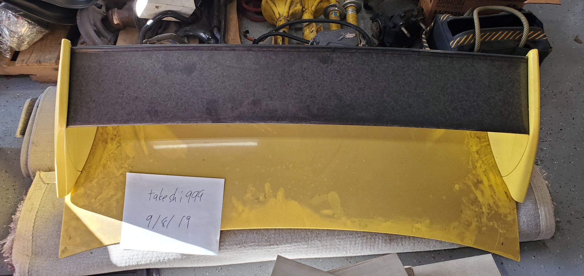 Exterior Body Parts - Evo8 trunk and stock wing - Used - El Monte, CA 91731, United States