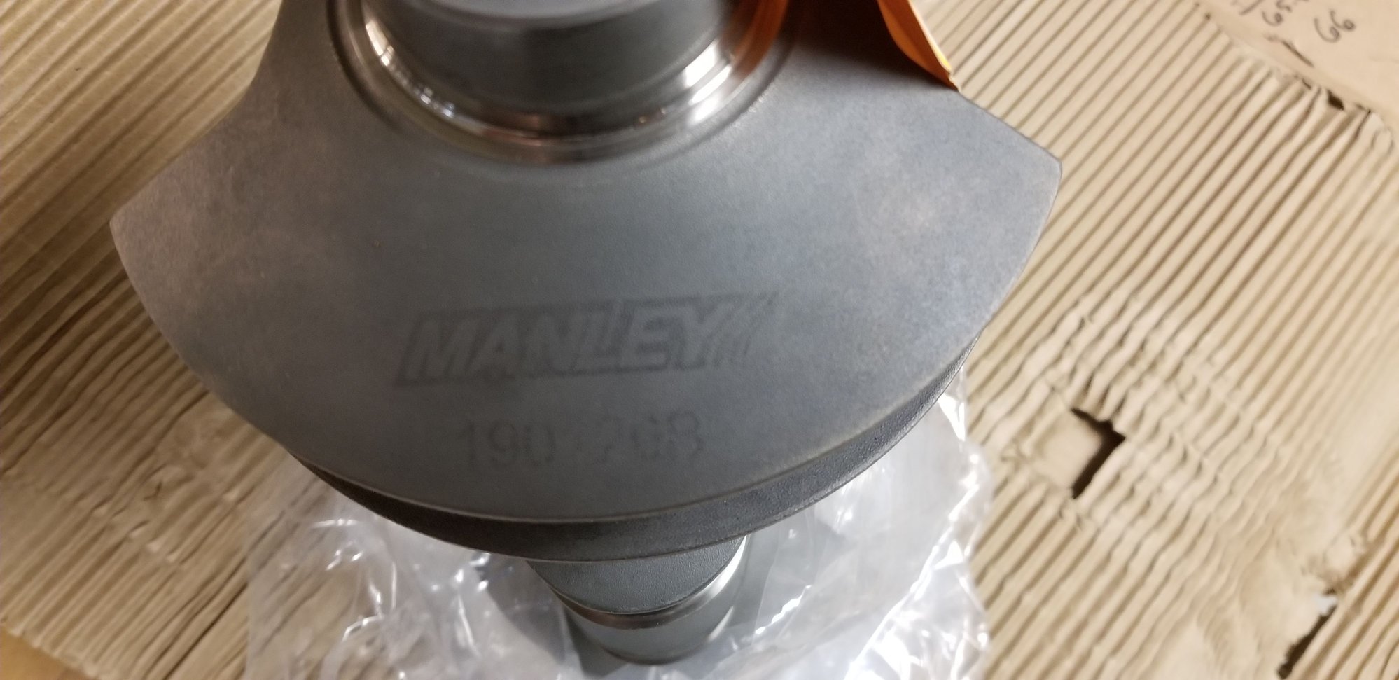 Engine - Internals - Manley Turbo Tuff Billet crank 100mm - Used - 2003 to 2006 Mitsubishi Lancer Evolution - Northampton, PA 18067, United States