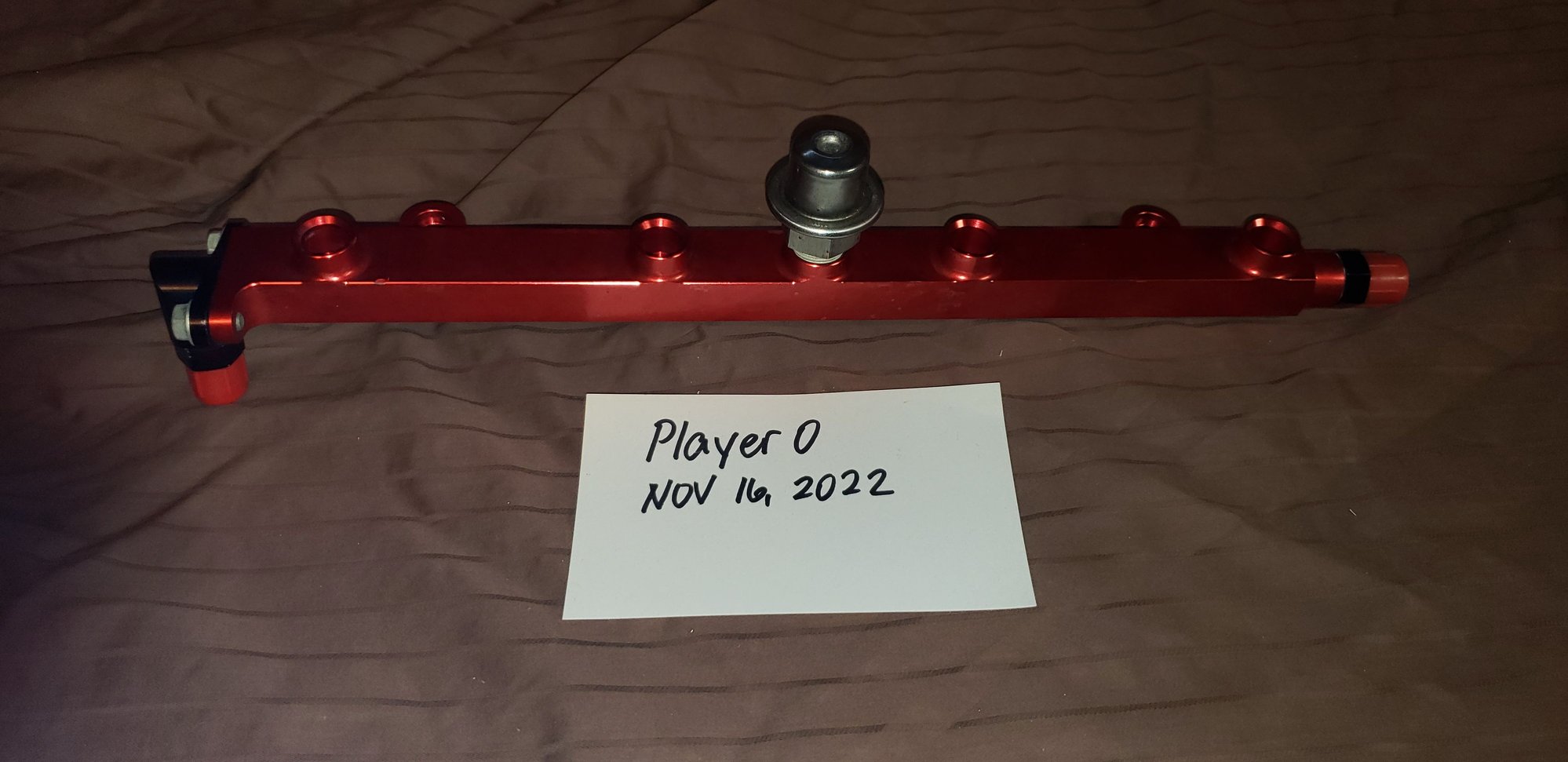Engine - Intake/Fuel - AMS Mitsubishi Lancer Evolution X Fuel Rail Kit - Used - 2008 to 2015 Mitsubishi Lancer Evolution - Billerica, MA 01821, United States