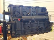 Red plug is for the Mivec Oil feed