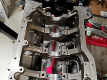 Main bearings back in after lots of cleaning