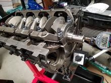 Crank endplay in spec