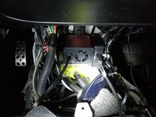Mounting Power inverter and RCA box