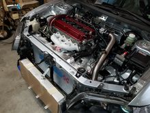 Back in, finishing build.