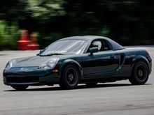 SMT Spyder with sticky tires, was fast around  the course