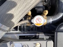 Coolant system flushed, new radiator installed.